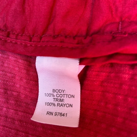 J. Jill Red Corduroy Jacket with Velvet Trim | Women's Sz LP - Picture 7 of 12